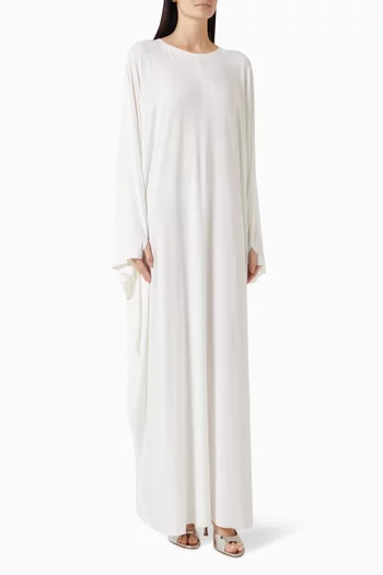 Oversized Kaftan in Poly-lycra