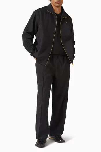 جاكيت رياضي فاير بيرد فضفاض بخطوط