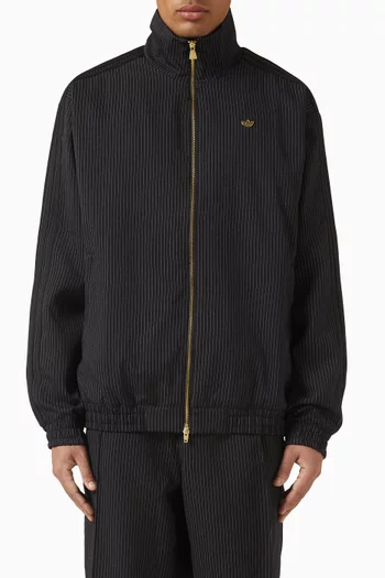 جاكيت رياضي فاير بيرد فضفاض بخطوط