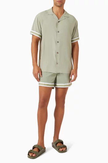 Baller Swim Shorts in Recycled-nylon