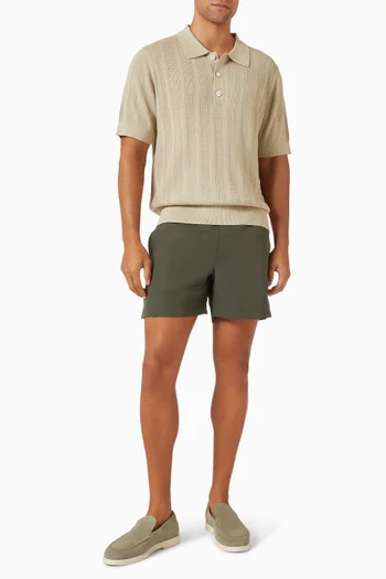 Oceano Drawstring Swim Shorts in Recycled Nylon