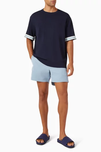 Oceano Drawstring Swim Shorts in Recycled Nylon