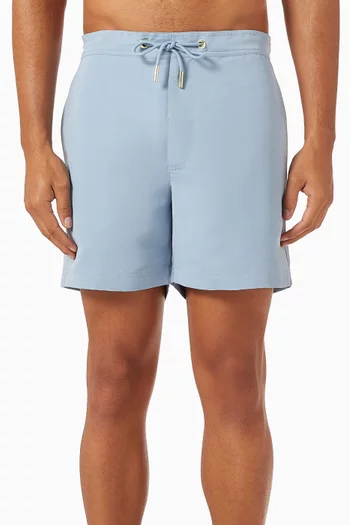 Oceano Drawstring Swim Shorts in Recycled Nylon