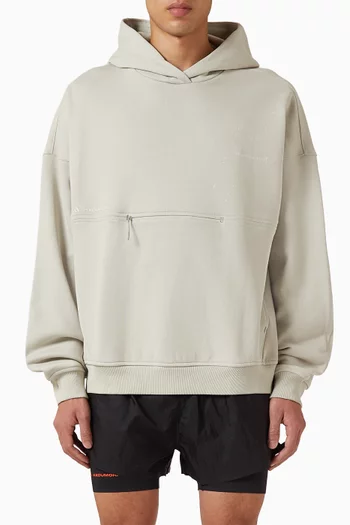 كنزة بغطاء رأس للجري Adi365 أديداس × هيرمانوس كوموري