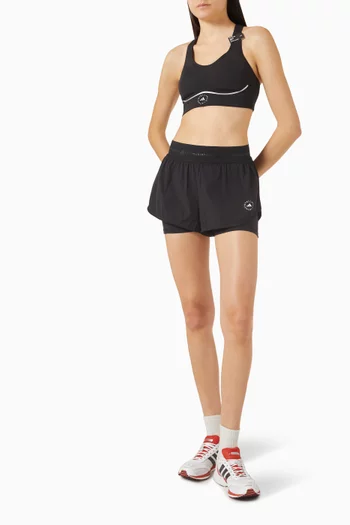 x Stella McCartney Training 2-in-1 Shorts