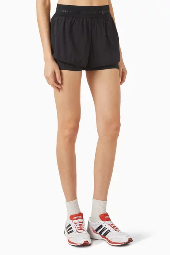 x Stella McCartney Training 2-in-1 Shorts