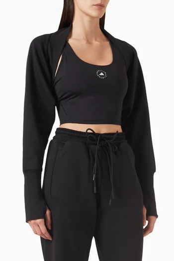 x Stella McCartney Studio Sweatshirt Shrug