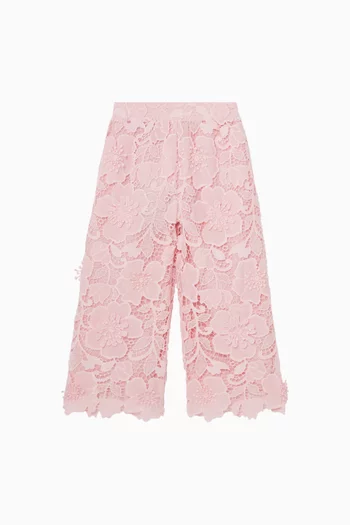 Riviera Rose Pants in Cotton