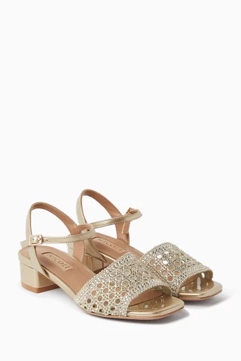Conti Crystal-embellished Sandals