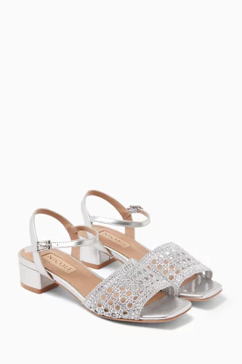 Conti Crystal-embellished Sandals