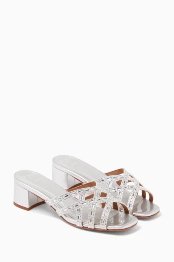 صندل لويل مرصع بالكريستال