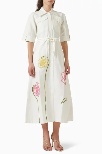 Jardin 01 Belted Dress