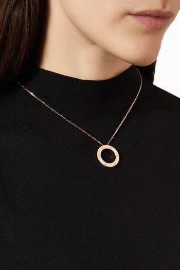 Love Necklace in 18kt Yellow Gold