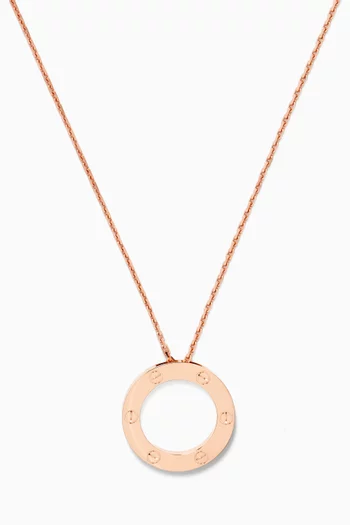 Love Necklace in 18kt Yellow Gold