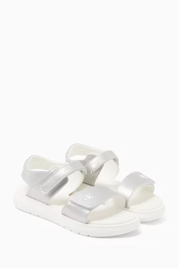 Logo Velcro Sandals