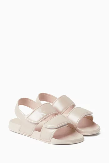 Velcro Logo Sandals