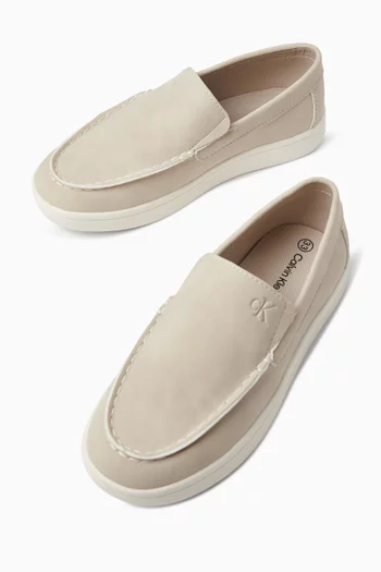 Low-cut Loafers in Suede
