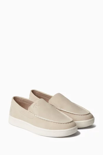 Low-cut Loafers in Suede