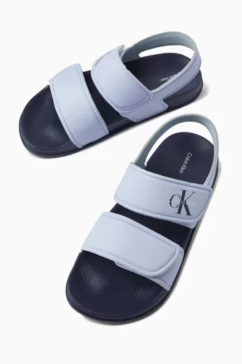 Logo Velcro Sandals
