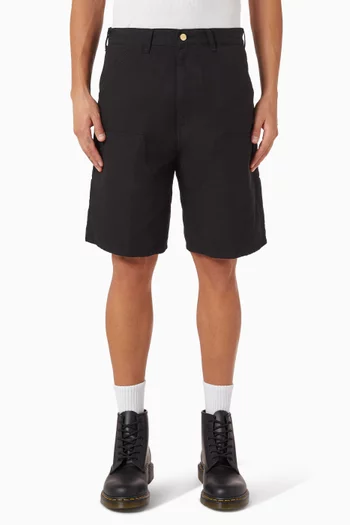 Double Knee Shorts in Canvas