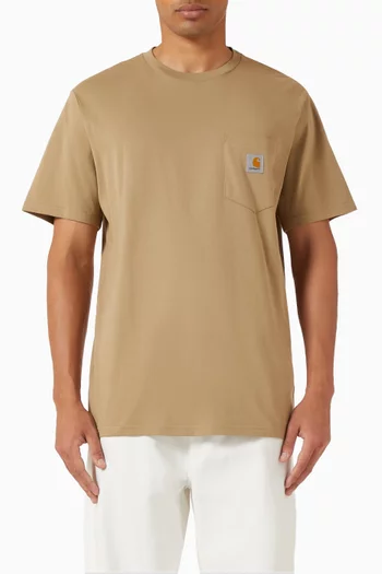 Pocket T-shirt in Cotton
