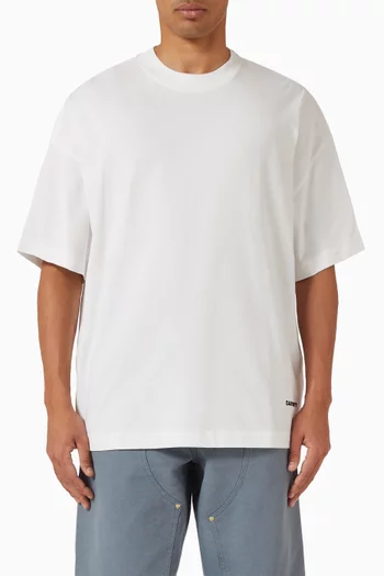 Link Script T-shirt in Cotton