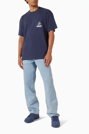 Pond Corps Pocket T-shirt in Cotton