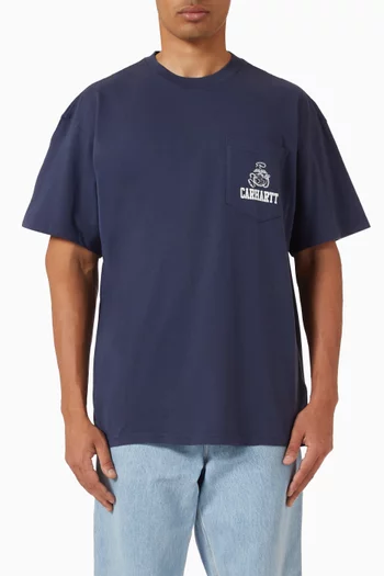 Pond Corps Pocket T-shirt in Cotton