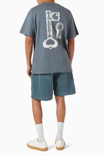 Locked T-shirt in Cotton