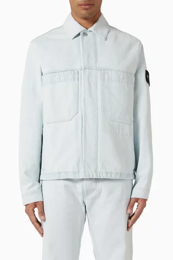 Biker Jacket in Denim