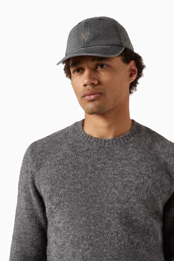 Bouquet Heavy Washed Cap in Cotton