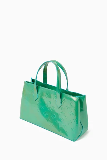 2012 Wilshire Tote Bag in Monogram Vernis Leather