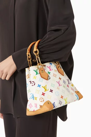 x Takashi Murakami 2000s Audra Top Handle Bag in Monogram Coated Canvas