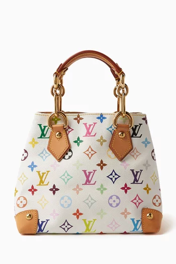 x Takashi Murakami 2000s Audra Top Handle Bag in Monogram Coated Canvas