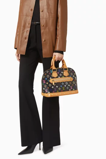 x Takashi Murakami Vintage Alma PM in Monogram Coated Canvas