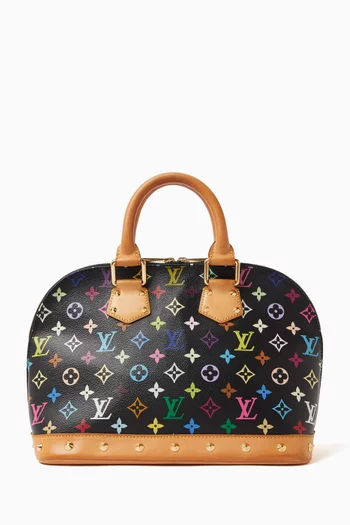 x Takashi Murakami Vintage Alma PM in Monogram Coated Canvas