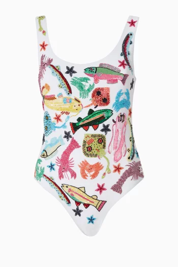 Arizona Embellished One-piece Swimsuit