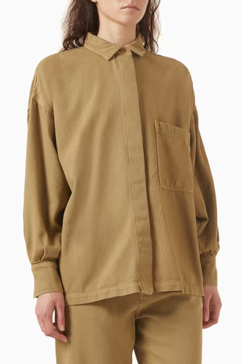 قميص جيني دينم تينسيل