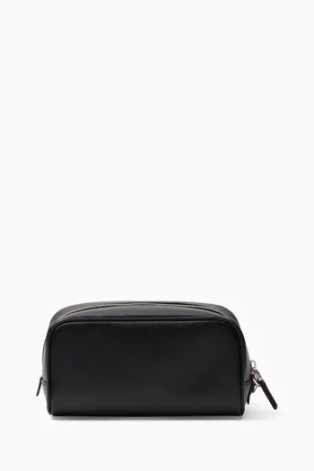 حافظة بشعار الماركة جلد سافيانو