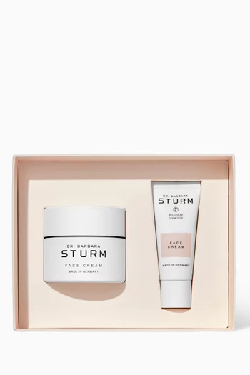 مجموعة كريم الوجه داخل المنزل وخارجه