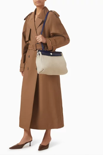 Herbag 31 Bag in Canvas & Leather