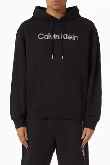 Logo Hoodie in Cotton