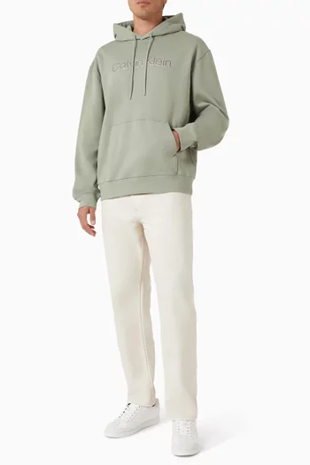 Logo Hoodie in Cotton
