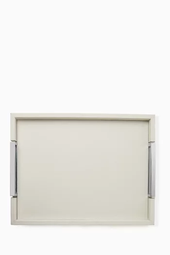 Medium Victor Tray in Leather