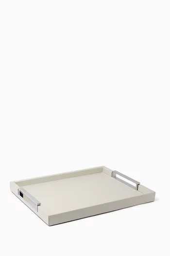 Medium Victor Tray in Leather