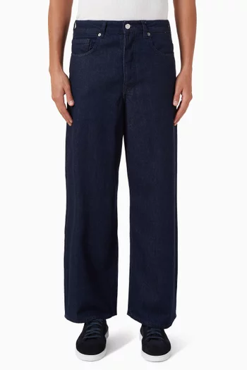 Wide-leg Jeans in Denim