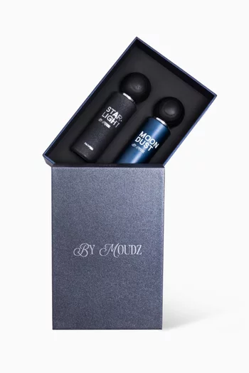 مجموعة عطور بحجم مناسب للسفر (مون داست + ستار لايت) - 2 × 30 ملل