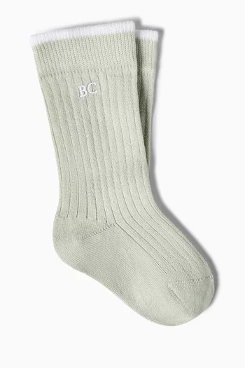 جوارب بيرني بنسيج متشابك للرضع