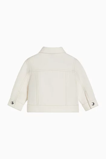 جاكيت بيرني بأربعة جيوب للرضع 