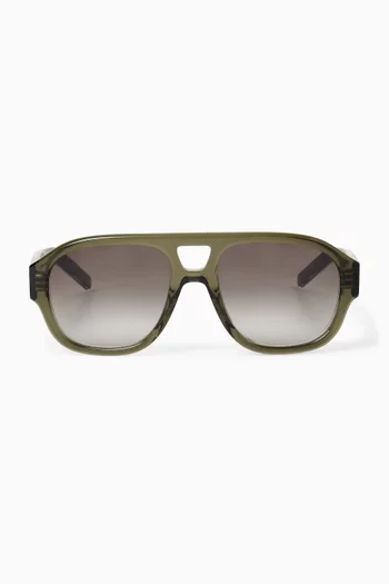 Day Geometric Sunglasses in Acetate